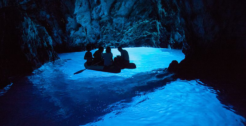 Blue Cave Bisevo