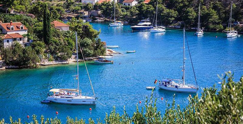 Family friendly sailing destinations in Croatia -Brac, Bobovisca