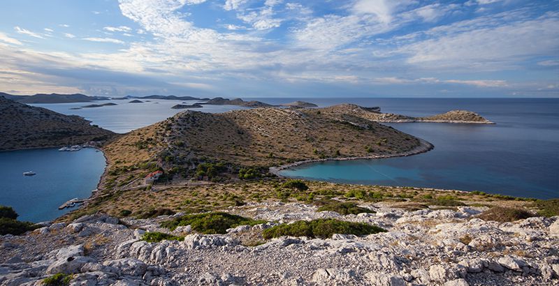 Kornati offer clear sea for swimming and snorkeling