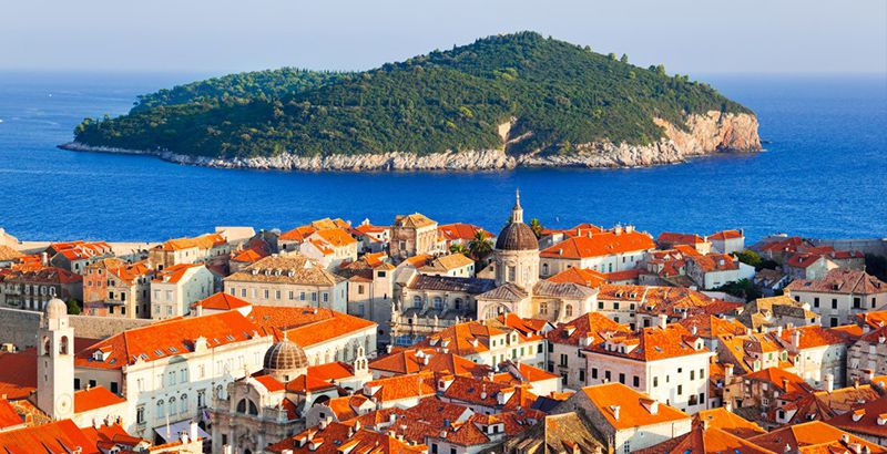 Lopud - Elaphiti island for sailing in Croatia - Dubrovnik